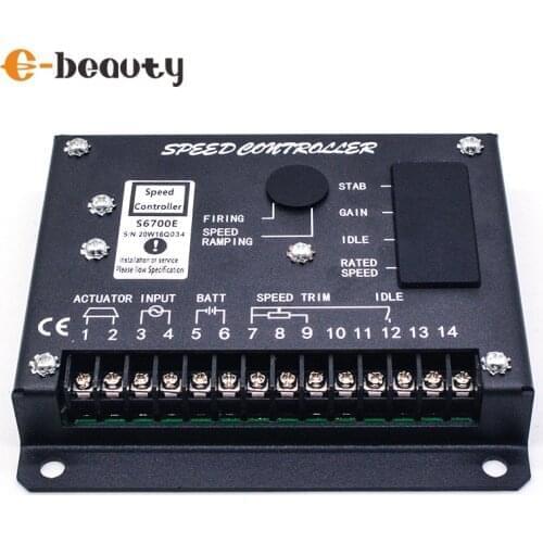 S6700E Speed Control Unit Genset Diesel Generator Engine Set Speed Governor