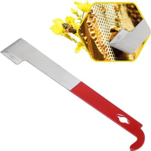 1/2pcs Practical Honeycomb Scraper Stainless Steel Hive Bee Frame Knife with Hook Beekeeping Equips Cutting Supplies