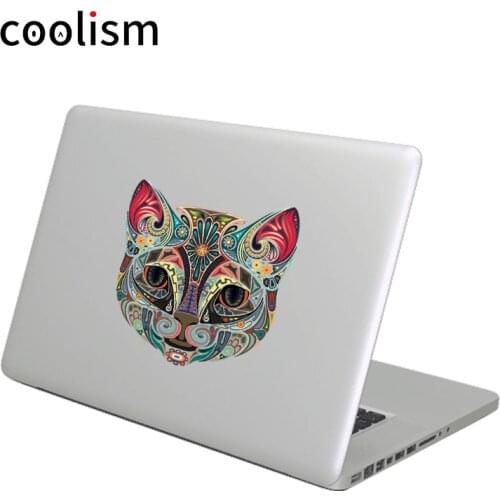Fashion Gemstone Cat Laptop Sticker for Macbook Air Pro Retina 11 12 13 14 15 inch Mi Notebook Decal HP Mac Book Skin Sticker