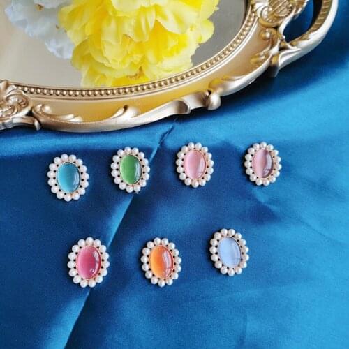 Rhinestone Shoe-Buckle For Women Babygirl Sneaker Jewelry Crystal Shoe Tag Shoe Fastener Pearl Shoe Decorations Sneaker Kits