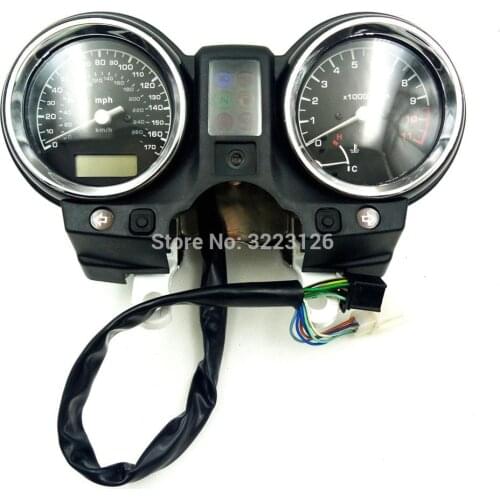 Motorcycle Gauges Cluster Speedometer Tachometer Meter Odometer Instrument Assembly for Honda CB900 CB Hornet 900 CB919F 02-07