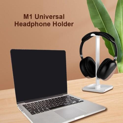 M1 Universal Headphone Headset Holder Hanger Earphone Table Desktop Display Stand Shelf Bracket