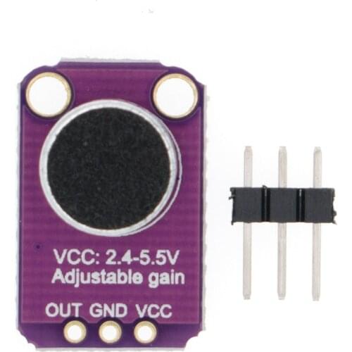 Electret Microphone Amplifier MAX4466 Adjustable Gain Breakout Board Module For Arduino MAX4466 PCB Board Module Diy