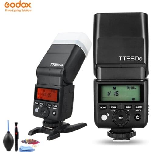 Godox Mini Speedlite TT350O Camera Flash TTL HSS GN36 + X1T-O Transmitter Trigger for Olympus/Panasonic Mirrorless DSLR Camera