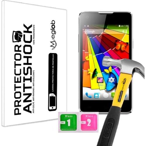 Protector de Pantalla Anti-Shock Anti-Golpe Anti-arañazos Compatible con Mobistel Cynus E5