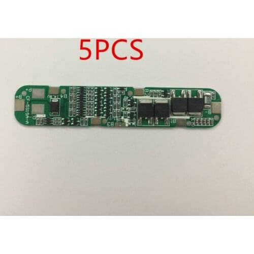 5PCS 5S 15A Li-ion Lithium Battery 18650 Charger PCB BMS 18.5V Cell Protection Board Integrated Circuits