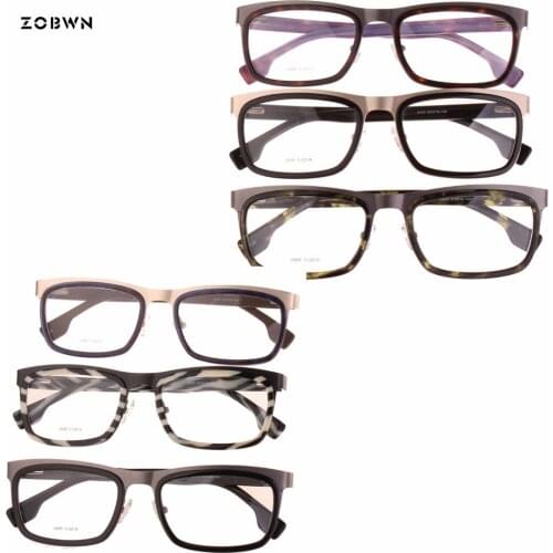 ZOBWN mix wholesale gafas oculos de grau masculino Computer montures de lunette,Women Glasses EyeGlasses Oculos De Grau feminino