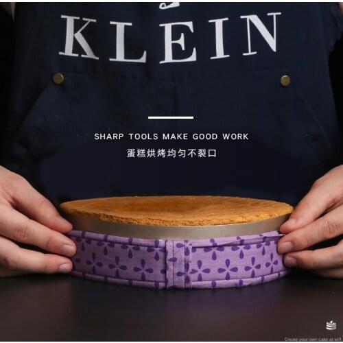 1 pc Nice Cake Pan Strips Bake Even Strip Belt Bake Even Moist Level Tray Protection Strap Baking Tool Circle Tie