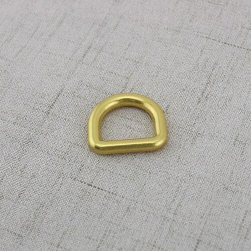 4pcs 50pcs 19mm Special gold D ring Handbag webbing adjusted Alloy accessories for bags hardware Welded Belt Strap