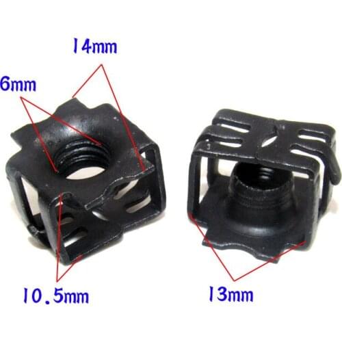 Fit for 2016 Cadillac ATSL XTS license plate base fixed buckle plate fixed clip 4pcs