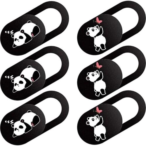 6Pcs Webcam Cover Privacy Protective Cover for iPad iPhone Universal WebCam Cover Shutter Magnet for Laptop Tablet PC Camera