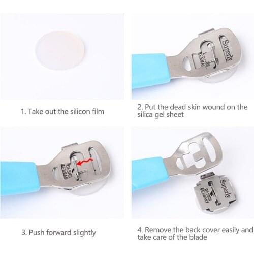 8Pcs/Set Manicure Foot Care File Set Dead Hard Skin Feet Scraper Rasp Callus Tools Tool Pedicure Remover Kit Care R1G6