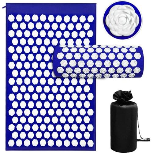 Acupuncture massage pad acupoint massage pad acupuncture pad exercise mat acupuncture pillow yoga mat 66 * 42cm