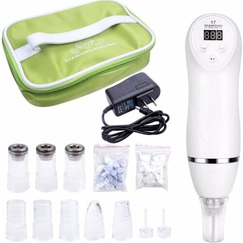 Diamond Dermabrasion Peeling Blackhead Acne Pore Remove Facial Skin Care Beauty Machine Microdermabrasion Vacuum Face Massage