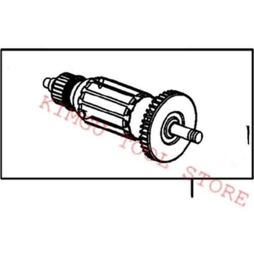 ARMATURE 220V Rotor 518632-4 Replace For Makita UB1100