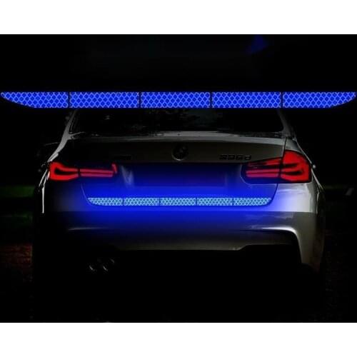 Car General Reflective Sticker Reflective Rear View Mirror Reflective Belt Accessories Reflective Belt Exterior Reflective Strip