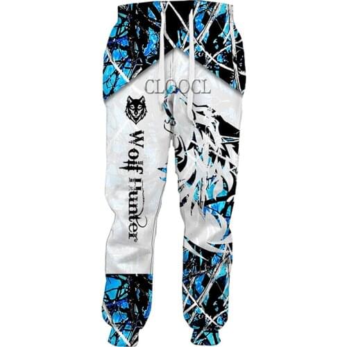 CLOOCL Newest Animal Hunting Wolf 3D Print Men Women Pants Harajuku Unisex Sweatpants Hip Hop Casual Trousers Drop Shipping