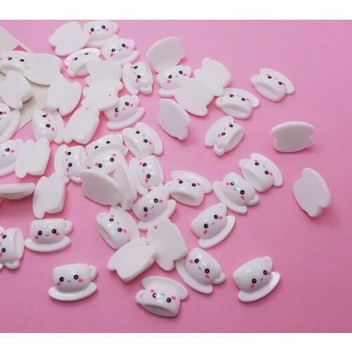 Addition Slime Charms for Slime Supplies Filler DIY Polymer Cute Coffee Cup Accessories Toy Lizun Model Tool for Kid Toys Gift E