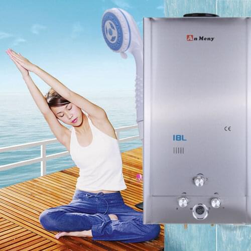 FVSTR Minsk New 18l Flue Type Lgp Ce Propane Lpg Water Heater For Thermostatic Tankless Instant Bath Boiler Shower Head-FD