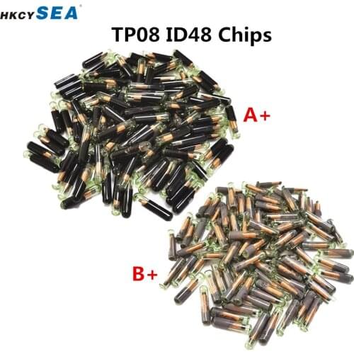 HKCYSEA 10pcs/lot ID48 Brand New Transponder Glass Unlock Car Key Chip For VW