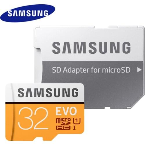 SAMSUNG Memory Card MicroSD 64GB 128GB 256GB 512GB U1/U3 SDXC Free Adapter Class 10 C10 UHS TF SD Cards Trans Flash Microsd