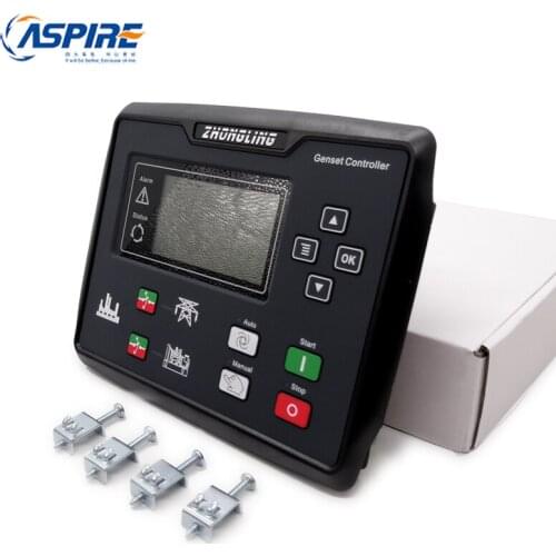 Controller CLE 6120UN Zhongling China Brand Control Panel for Generator