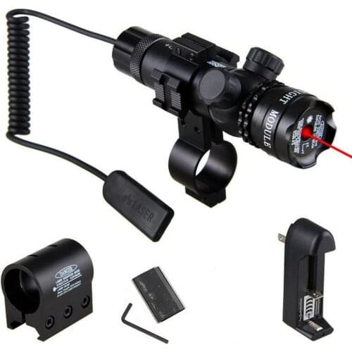 Mira laser 5000M Tactical Green /Red Sight Laser Can Rail Barrel Scope Remote Adjustable Switch Rifle Air Gun Scope No Battery