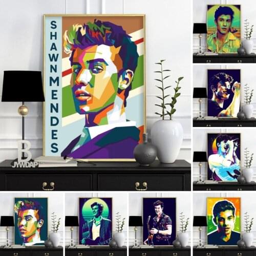 Wall Artwork HD Prints Canvas Painting Modular Pictures Shawn Mendes Nordic Modern Poster For Living Room Home Decoration