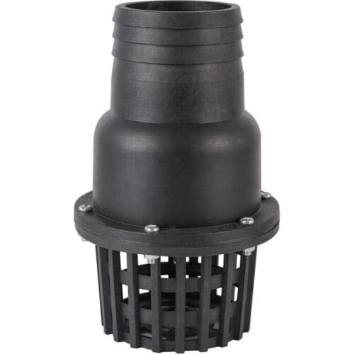 Bottom Valve Check Valve Self-priming Pump PVC Bottom Valve Filtering Plastic Water Type Flange Bottom Valve of Various Sizes