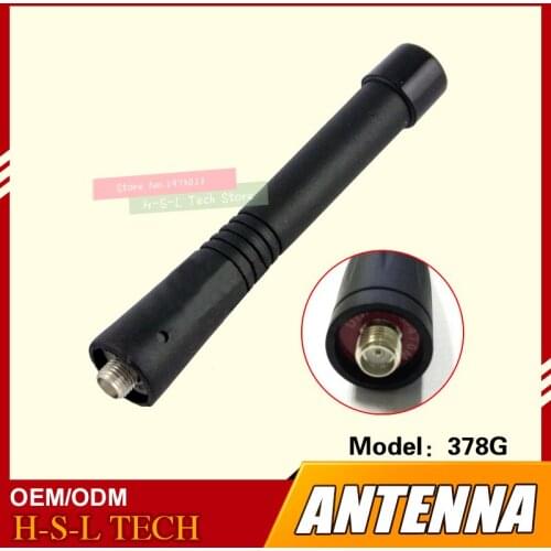 Walkie Talkie Antenna 400-470Mhz Smafemale UHF Type Two Way Radio Antenna SMA-K For Kenwood TK378G TK3107