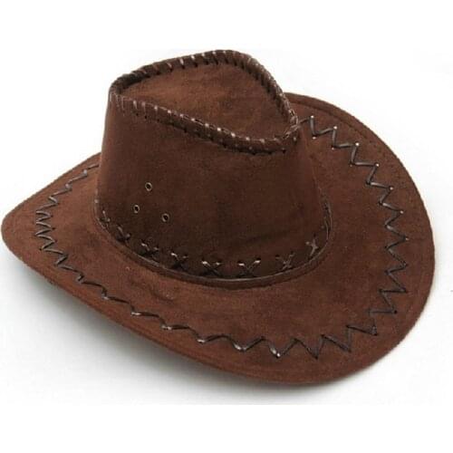 Western Cowboy Hat Women Men Cowboy Cap Holiday Costume Party Hat Elegant Lady Cowgirl Hats Cheap Price