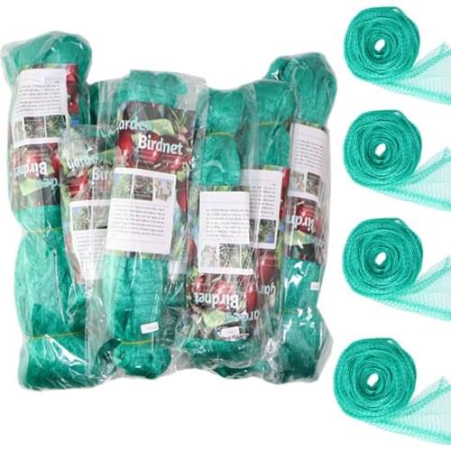 Green Garden Net Anti-bird Netting Plastic Lattice Mesh Protects Fruits plant Vegetables From Animals And Birds Is Pest Barrier