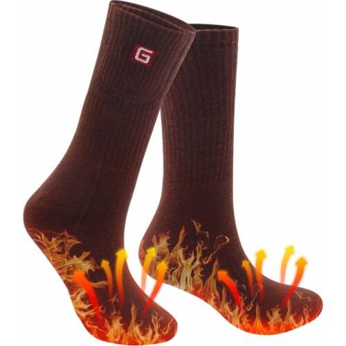 Woman and Man Winter Warm Heated Socks Activity of Rechargeable battery Electric 3.7-Volt Heated Health Electric Socks in winter