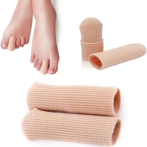 1 Pcs New Durable Gel Cap Finger Toe Blister Callouses Relief Tube Protector Small Foot Care Health Toe health