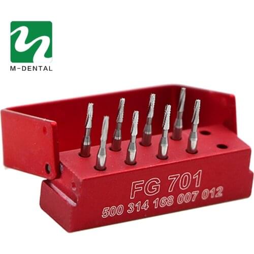 10pcs/box SBT Dental Carbide burs FG-700/FG-701/FG-702 For High speed Handpiece