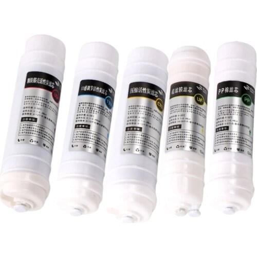5-Stage Ultrafiltration Membrane Water Filter Bottle Replacement Cartridges 10inch