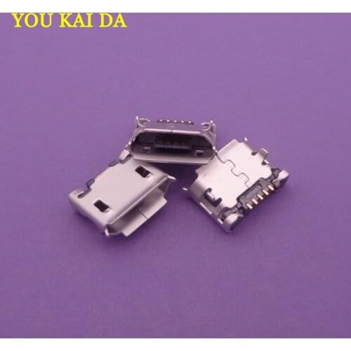 50pcs Mini Micro usb Charging Port Connector jack socket replacement repair parts For Lenovo Tab 2 A7-20 A7-20F Ideapad A1000