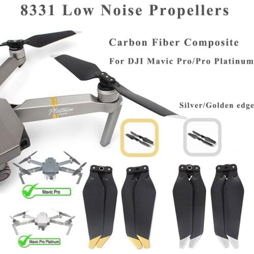 8331 Low Noise Propeller Replacement Props for DJI MAVIC Pro Platinum Drone Accessories Spare Parts Folding Blade Wing Propeller