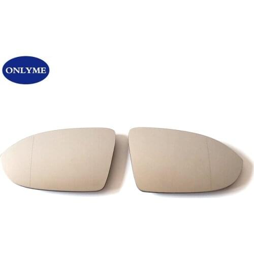 Car Heated wide angle mirror glass for v.w VW GOLF 8 VIII 2020+ onwards