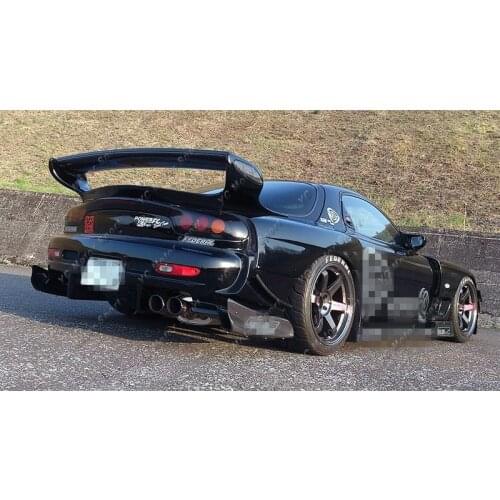 Car Accessories Carbon Fiber RM Style Rear Spoiler Fit For 1992-1997 RX7 FD3S Trunk Spoiler Wing