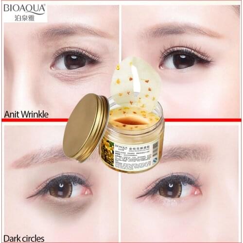 BIOAQUA Gold Osmanthus Eye Mask Anti Wrinkle Sleep Mask eye patch Eye Patches Dark Circle Face Care Mask Anti-agin 80pc