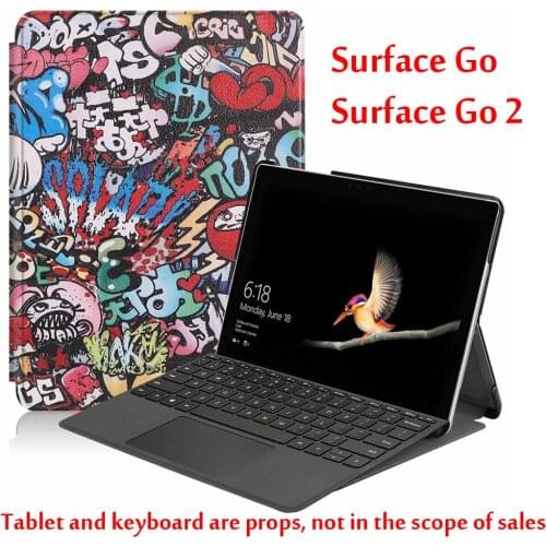 For Microsoft Surface Go 2 Case/ Surface Go Case 10.1" Tablet Smart Cover Funda Ultra Slim Magnetic Skin Stand Shell