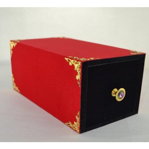 Wooden Drawer Box Magic Tricks Stage Close Up Magia Illusions Gimmick Props Mentalism Appearing Producing Products Magie