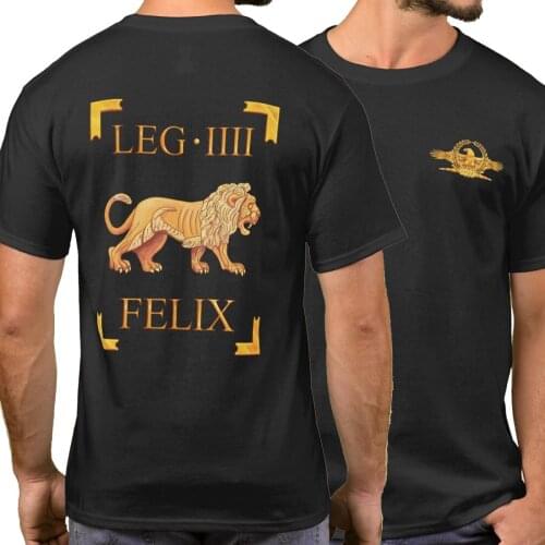 Cool Roman Empire The 4th Legion Flavia Felix Vexillum T-Shirt. Summer Cotton Short Sleeve O-Neck Mens T Shirt New S-3XL