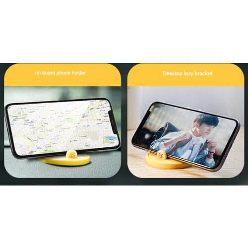Mobile phone bracket car desktop dual purpose cartoon cute Zhaocai cat navigation frame creative live broadcast bracket