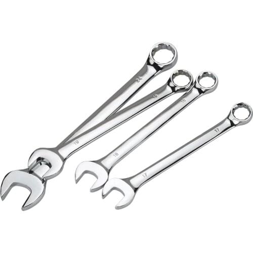 7-32mm Chrome Vanadium Steel Ratchet Combination Wrench Set Torque Gear Spanner Wrenches Set and A Set of Key Hand Tools