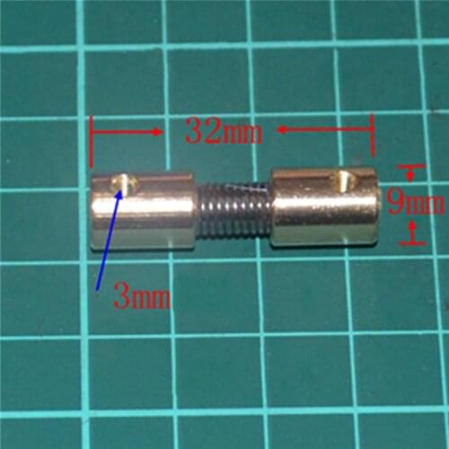 Spring Universal Joint for Brushed Motors Smaller Than 775 RC Boat Model 4 x 2.3/4 x 3/3 x 2.3/3 x 3.2/3 x 3/4 x4 Spring Joint