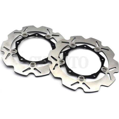 Motorcycle Front Brake Disc Rotor For Yamaha YP 400 X-Max R 2013-2017 YP400 XMax400 RA SH12 Tech Max 2018-2021 X-MAX 400
