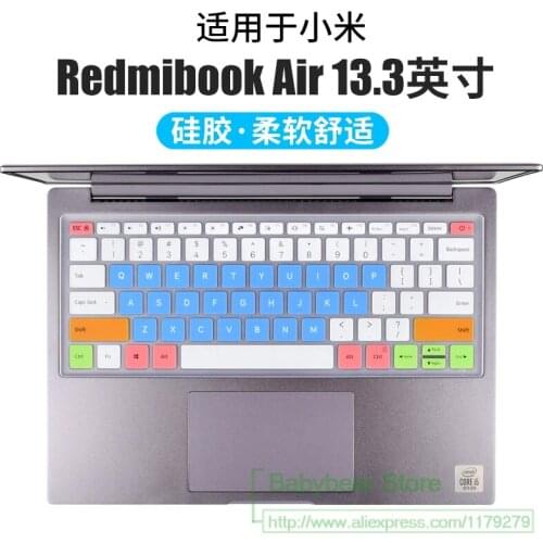 Silicone Laptop Keyboard Cover Protector Skin For MI RedmiBook Air 13 2021 2020 13.3 inch