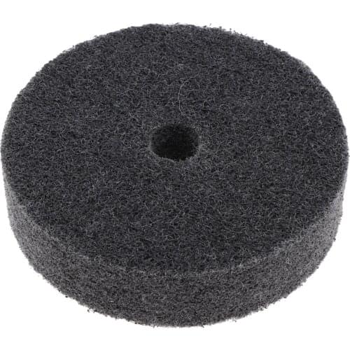 75mm Abrasive Polishing Wheel Replacement Metal Dust Paint Remove 10mm Bore